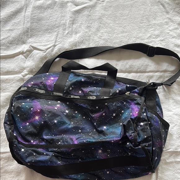 LeSportsac Large Weekend Galaxy Print - Picture 2 of 3